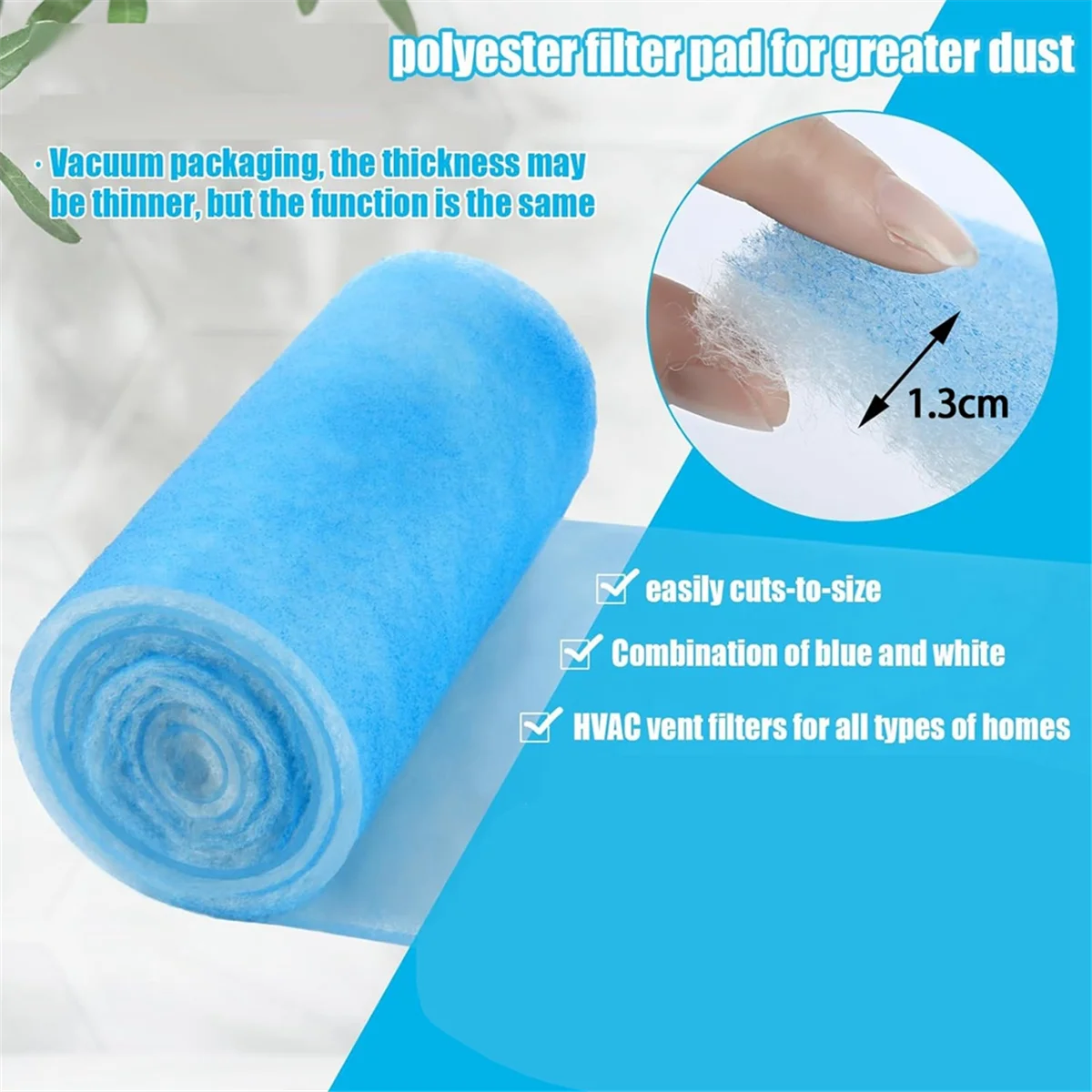 High-end Merv 8 Reusable Air Vent Filter Cut to Fit Electrostatic Floor Vent Filter Washable Replacement Ac Filter Compatible