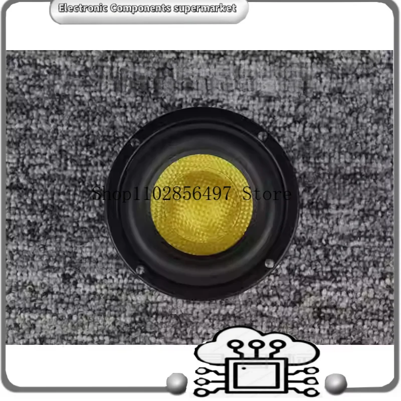 

Сабвуфер с фиберглассовой оплеткой, 3 дюйма, Hi-Fi, мощный низкочастотный динамик, 4 Ом, 25 Вт, 2 шт.