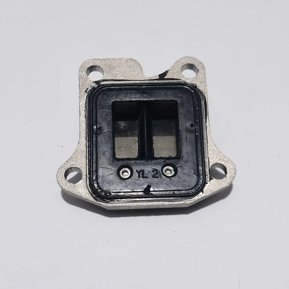 Reed Valve Block With Petals Membran Assy For Jialing CJ50 Two-Stroke Moped Scooter Valves Motorcycle