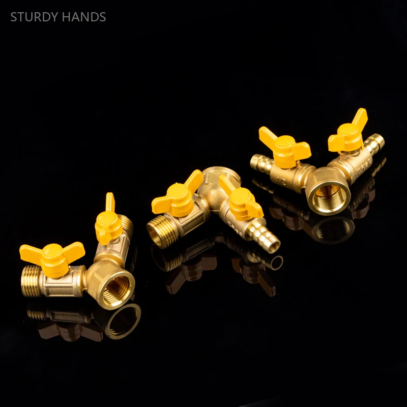 Y Type Three-way Valve Gas Hose Natural Gas Pipe Pagoda Head Cannula Water Oil Air Connector Ball Valve Kitchen Accessories