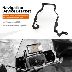 Motorcycle Charger Mobile Phone Holder Navigation Bracket For Pan America 1250 Special RA1250 RA1250S 2021 2022 2023 Accessories