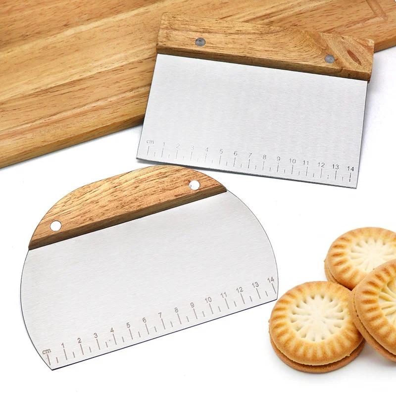 Stainless Steel Dough Scraper 3