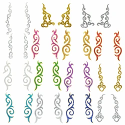 Hot melt adhesive ironing Sequin embroidery pattern DIY sewing washable repair decorate collocation clothing  accessory patches