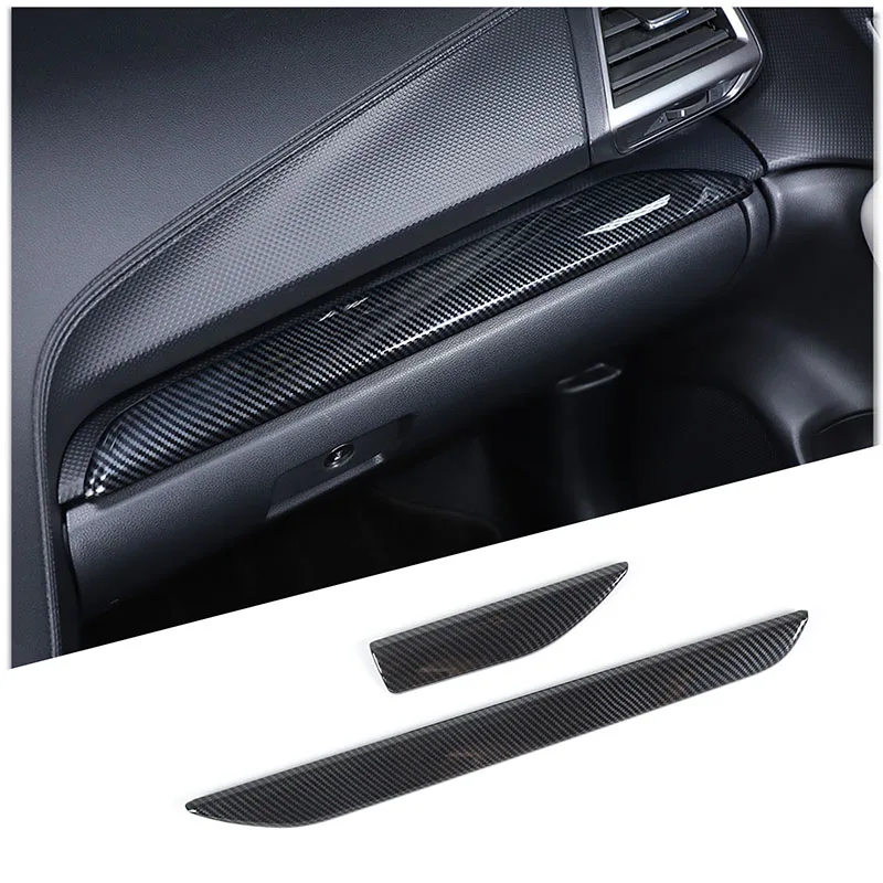 

For Subaru Forester 2019-2024 ABS Carbon Fiber Car Console Center Dashboard Cover Trim Decorative Stickers Auto Accessories