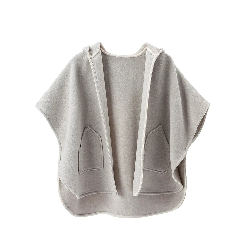 Mid-tot-high-end Europese en Amerikaanse herfst en winter 2025, nieuwe mode wollen kasjmier sjaal-GZXX725