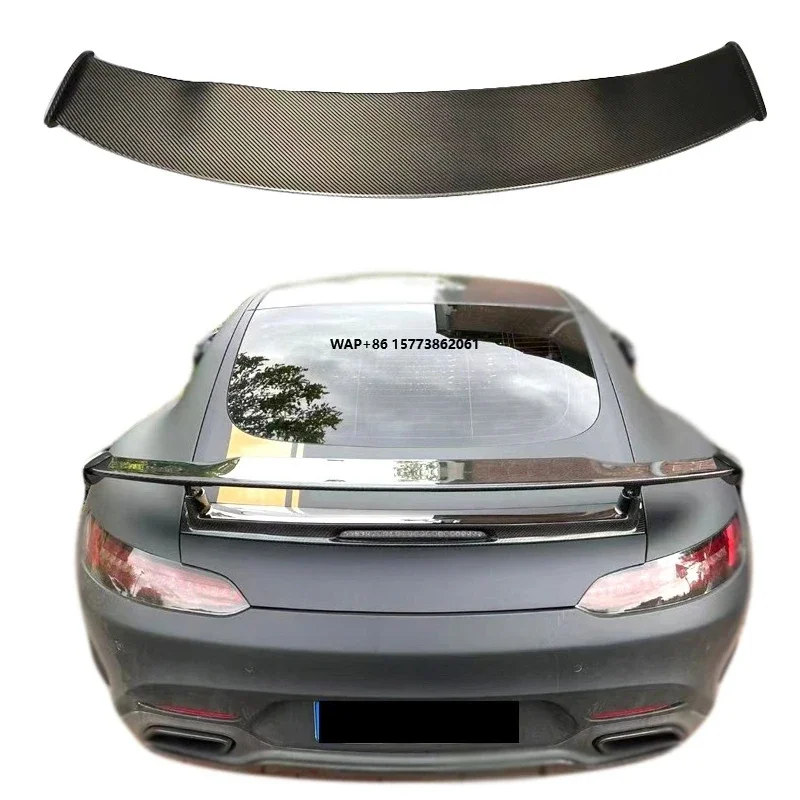 

Upgrade Facelift GTR Spoiler Dry Carbon Fiber Rear Spoiler Wing for GT GTS Car Exterior Accessories