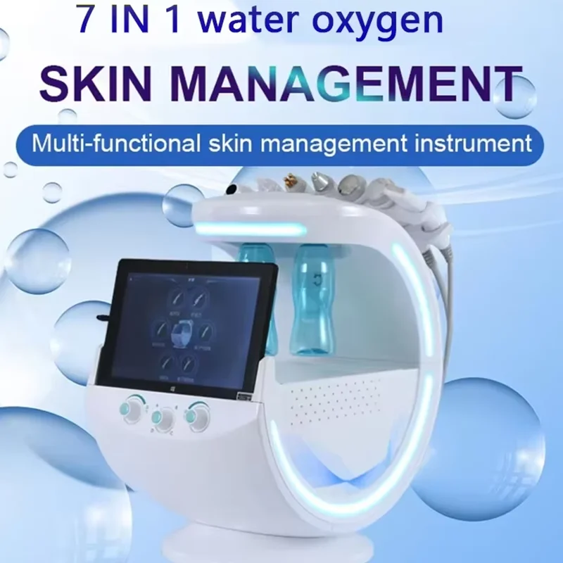 Hydro Dermabrasion Facial Beauty Machine for Deep Cleansing Smart Ice Blue Multi-function Skin Management System