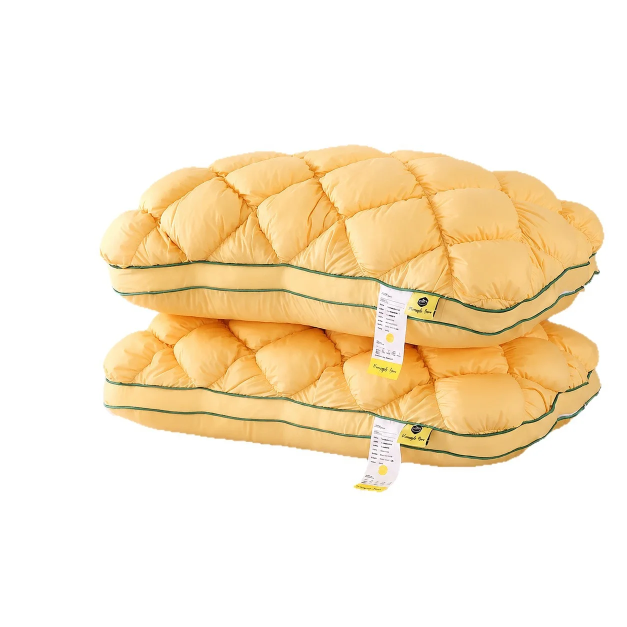 Hotel Style Pillow Pineapple Grid Fluffy Soft Support Pillow Breathable Washable For Sleeping view 3
