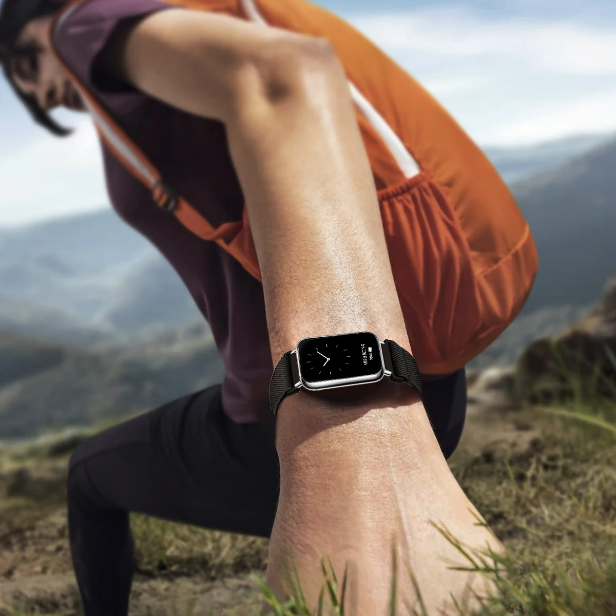HOT Nylon-Armband für Xiaomi Mi Band 10Pro 9/8Pro Sport-Elastisches Ersatz-Armband Correa für Redmi Watch 6 5 4 – Detail 5