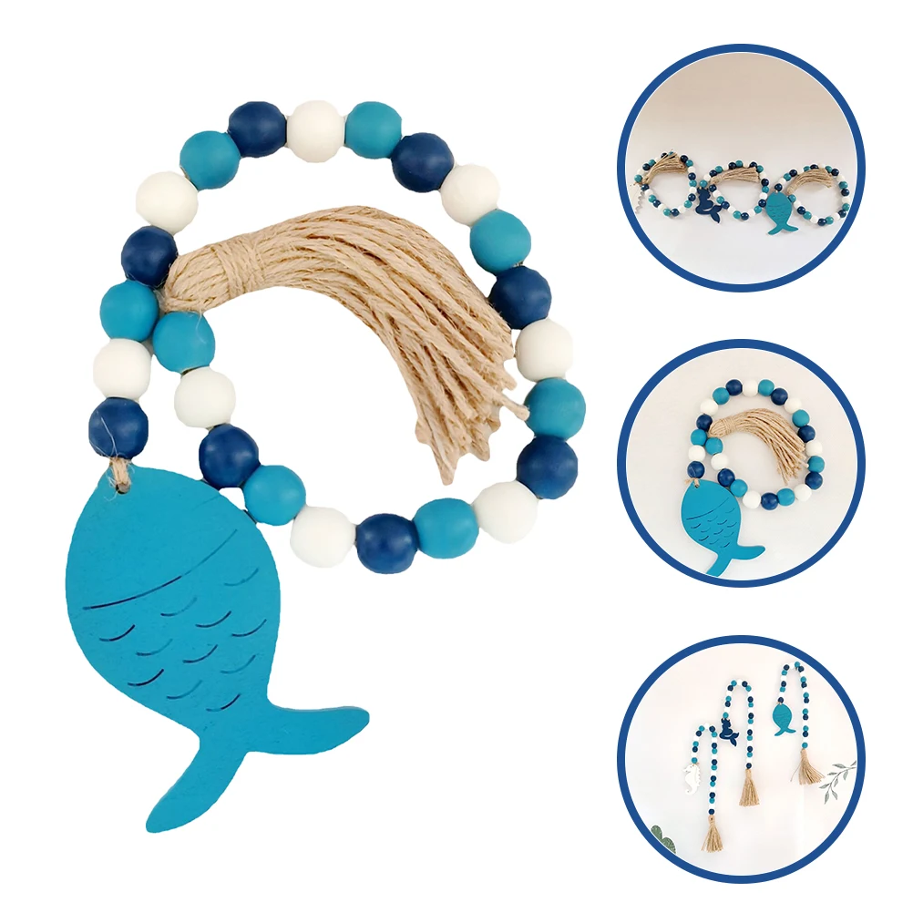 

Premium Wooden Hemp Rope Tassel Garland Wall Hanging Decor For Bedroom Living Room Decoration