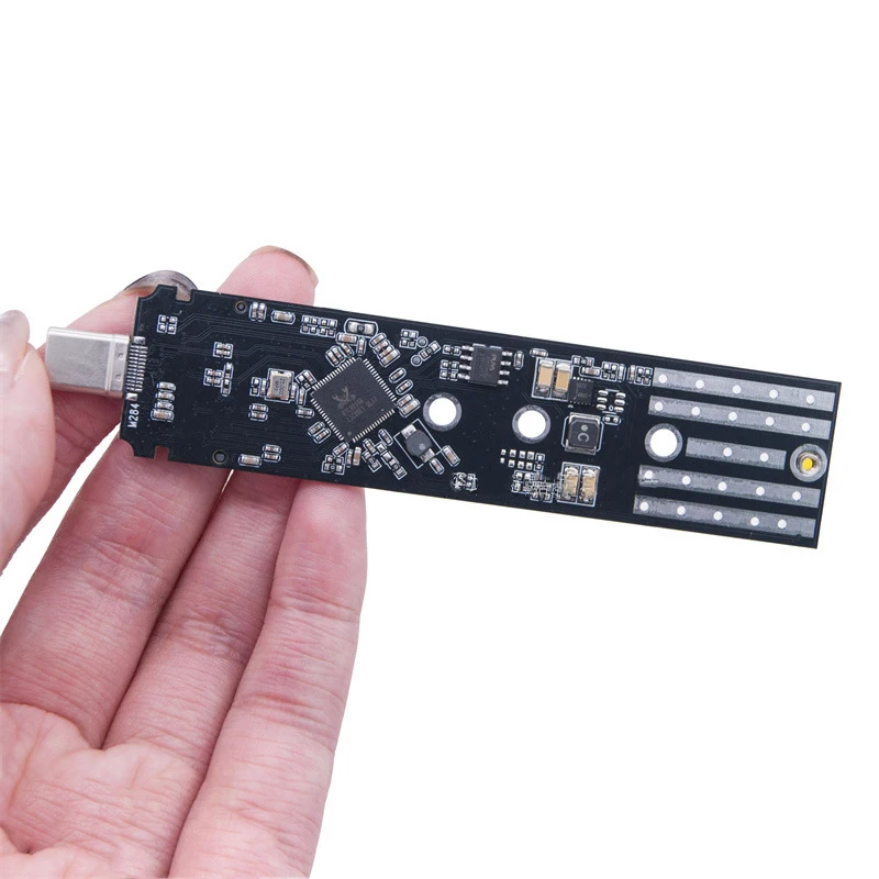 Adattatore da M.2 a USB 3.1 SSD Gen2 adattatore USB NVME 10G M2 adattatore da NVME/SATA a tipo C SSD M.2 adattatore da NVME/SATA a tipo C RTL9210B