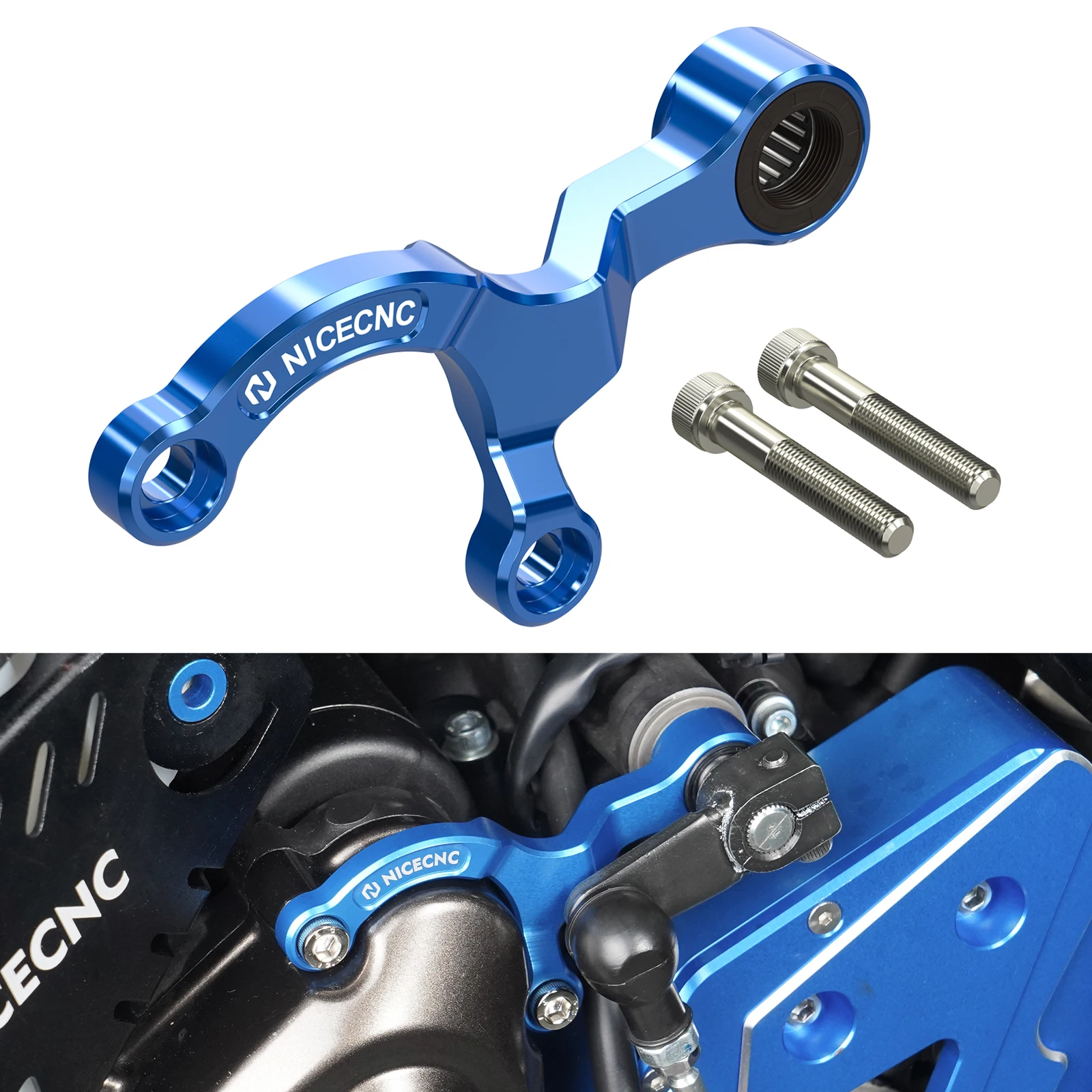 NICECNC supporto albero cambio per Yamaha Tenere 700 /XTZ700 2019-2024/Tenere 700 Rally Edition 2020-2024 lega di alluminio