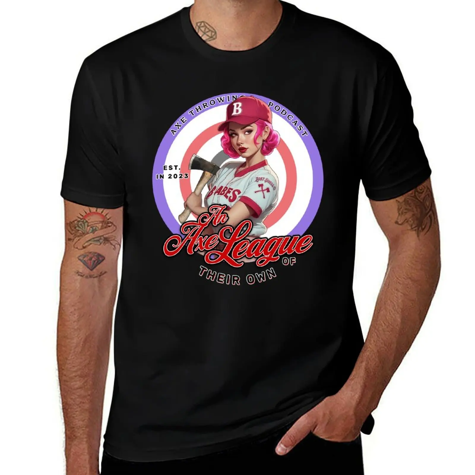 

An Axe League of Their Own T-Shirt Man t-shirt heavyweights new edition big and tall t shirts for men