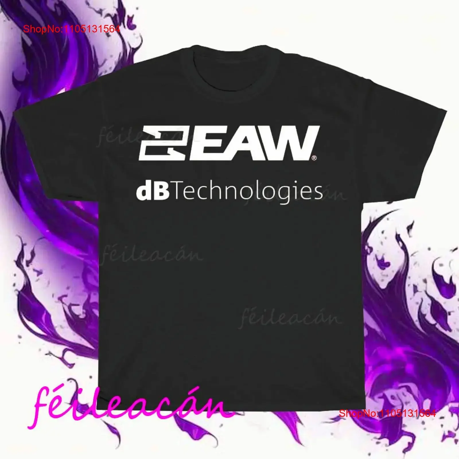 Brand New EAW Eastern Acoustic Works Logo American T Shirt Funny Size S to 5XL vintage Washed Stretched Versatile Comfortable