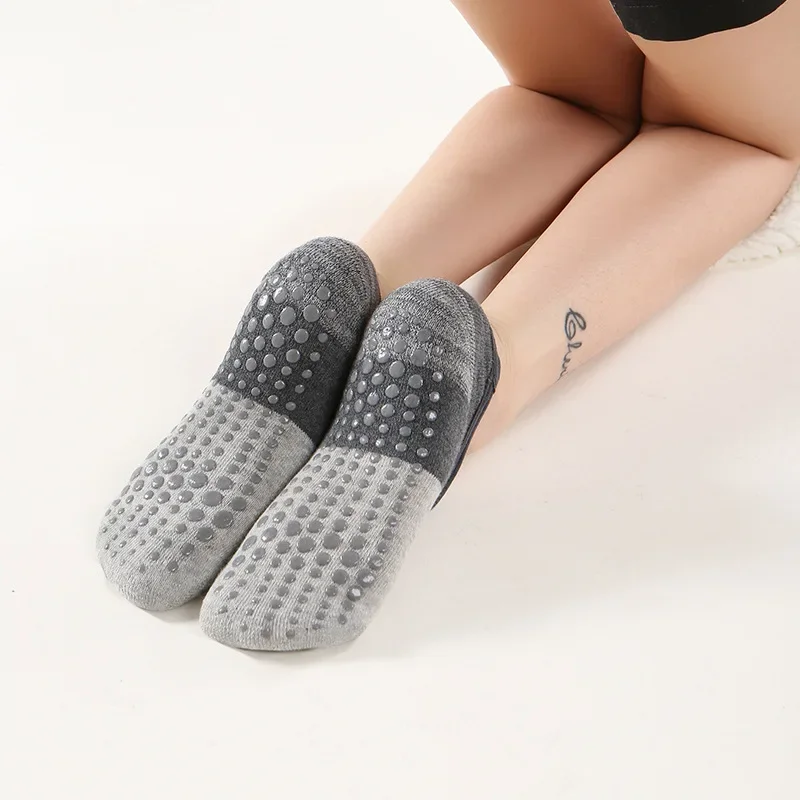 Pilates Socks Women Yoga Non-slip Dot Silicone No-Show Socks