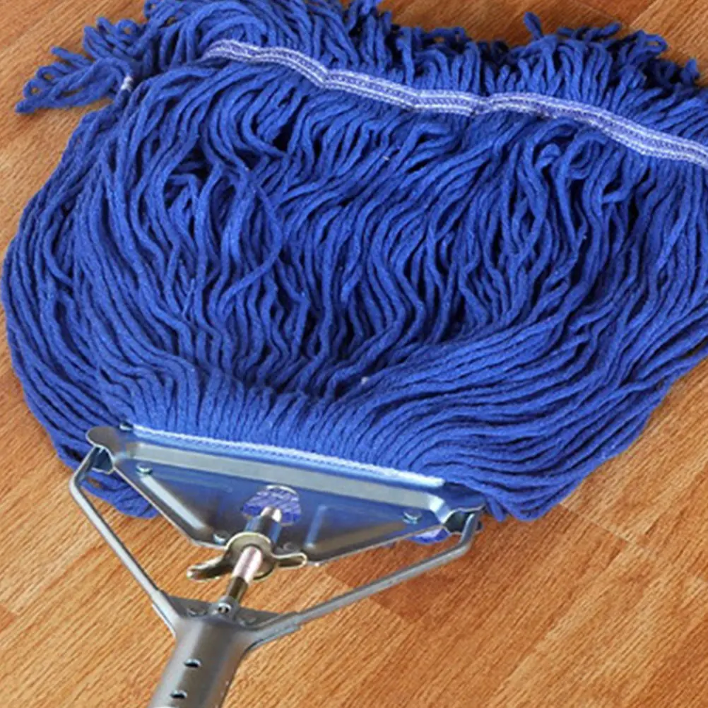 

Replacement Mop Base Parts Heavy Duty Tight Clamp Iron Mop Head Floor Cleaning Accessory
