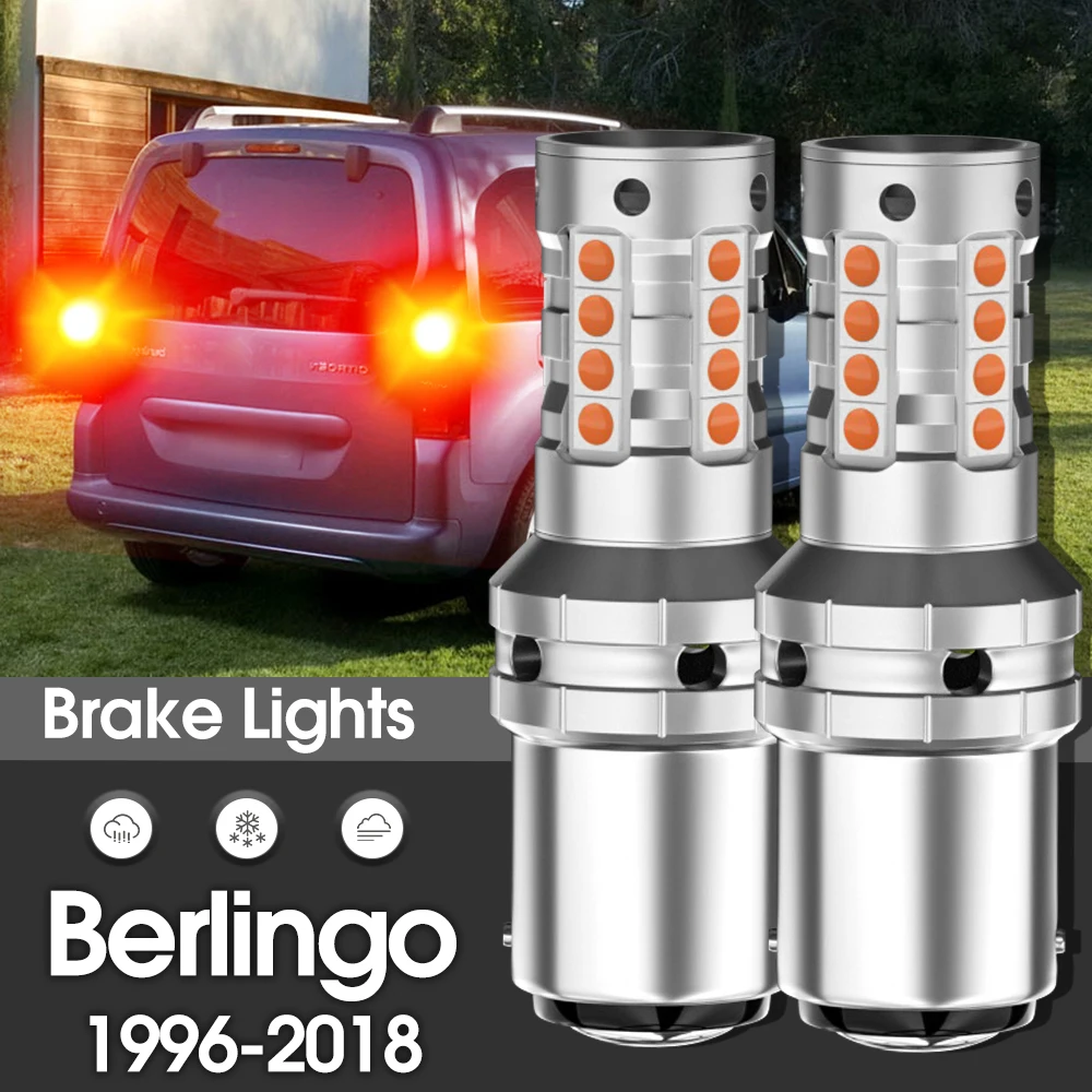 

Лампа заднего фонаря Canbus, аксессуары для Citroen Berlingo 1996-2018, 2007, 2008, 2009, 2010, 2011, 2012, 2013, 2014, 2016, 2 шт.