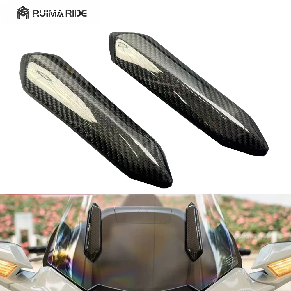 

For Honda Goldwing GL1800 F6B 2018 -2024 Motorcycle Gold Wing Windshield Windscreen modify Carbon fiber Strut Covers
