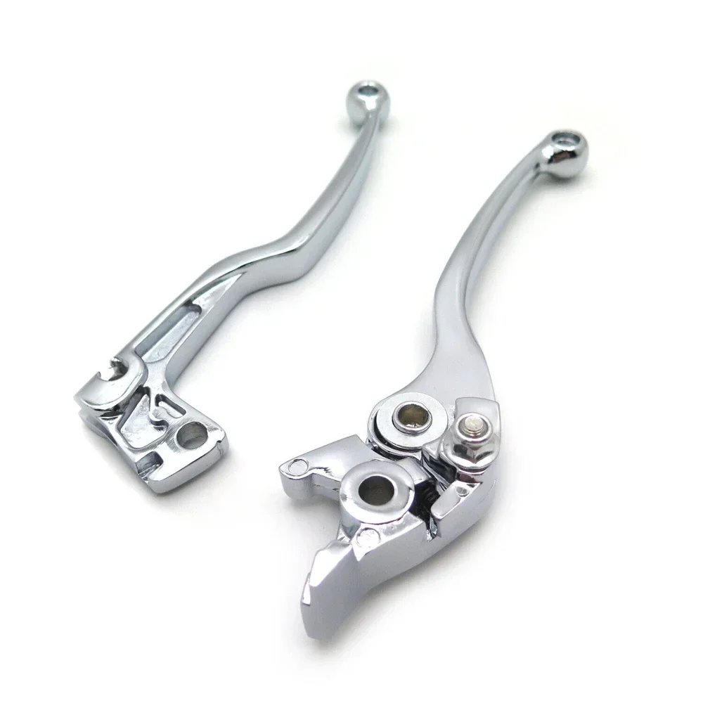 Chrome Brake Clutch Hand Levers for Suzuki Gsxr 600 750 Katana 750F Sv650S Motorcycle Accessories