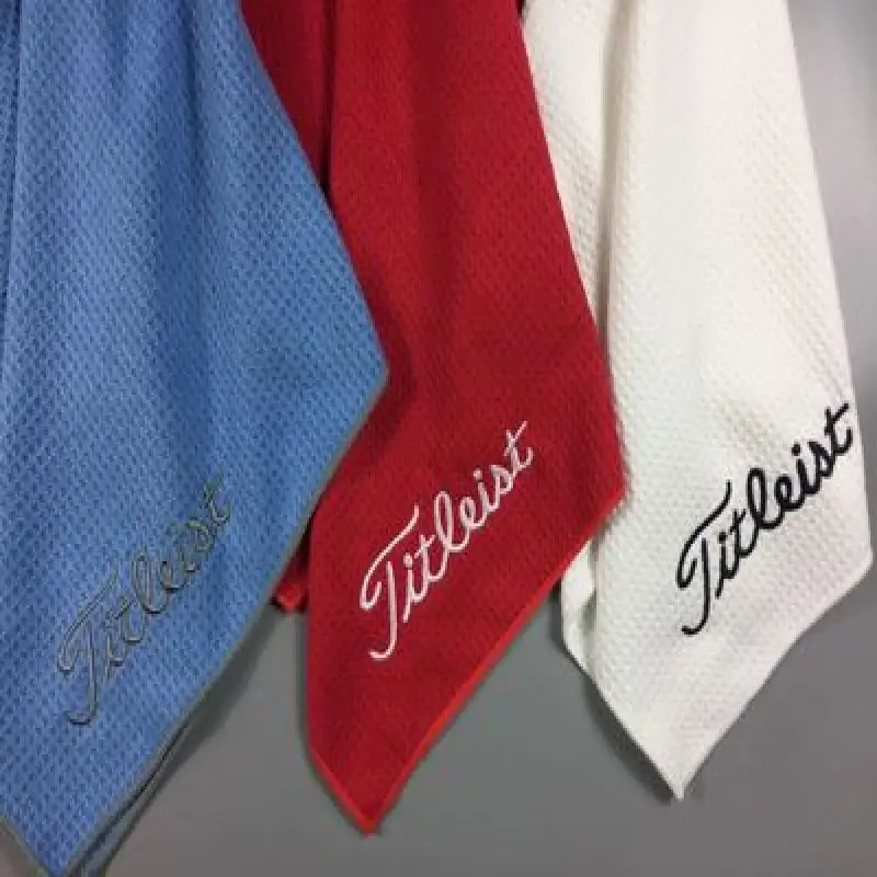 1pcs Golf Towel 40x80 cm red/white/yellow/blue