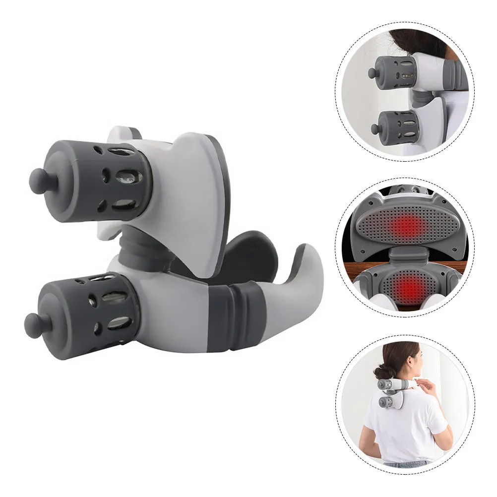 1Pcs Neck Moxibustion Box Portable Cervical Vertebra Moxa Massager Ergonomic Fit Pain Relief Device Home Neck Care Instrument