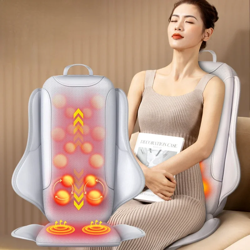 Mechanical Arm Upstream Downstream Walking Full Body Massage Mats, Automatic Multifunctional Acupressure Mat,Neck Massage Pillow