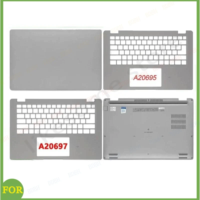 

Новый сменный корпус для ноутбука Dell Latitude 5420 E5420: задняя крышка LCD, верхняя часть корпуса (пальмрест), нижняя основа, серебристый, 0DW98X 063DTN