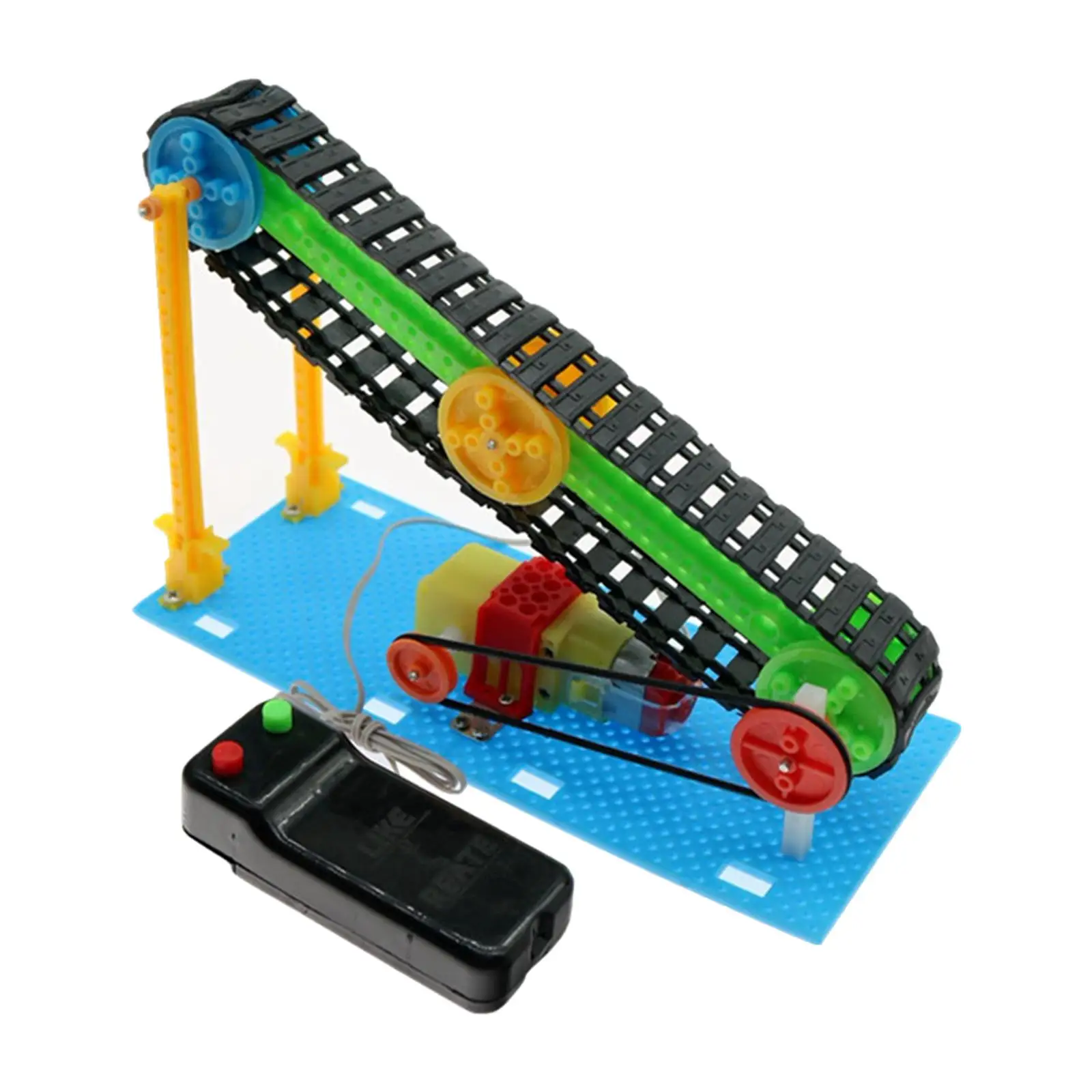 DIY Electric Conveyor Development Toy Innovation Teaching Aids Lift Educational Toys for Kids Teens Creative Gift Children Gifts