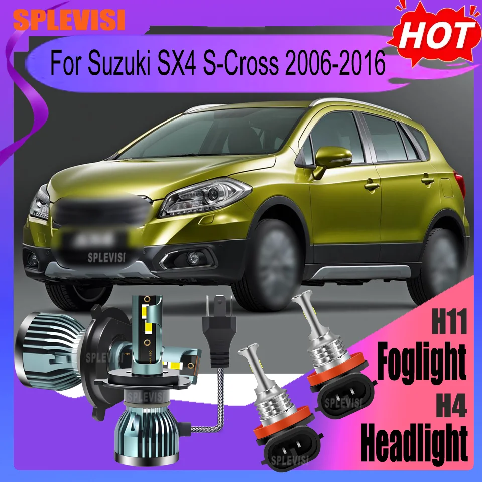 

Ideal for Safe Night Trips Headlight Foglight For Suzuki SX4 S-Cross 2006 2007 2008 2009 2010 2011 2012 2013 2014 2015 2016