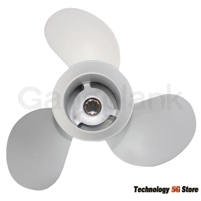 

Boat Engine Parts for Yamaha 25-30 HP Outboard Propeller 12 Inch Propeller 664-45954-01-EL 9 7/8X12-F Aluminum Alloy Propellers