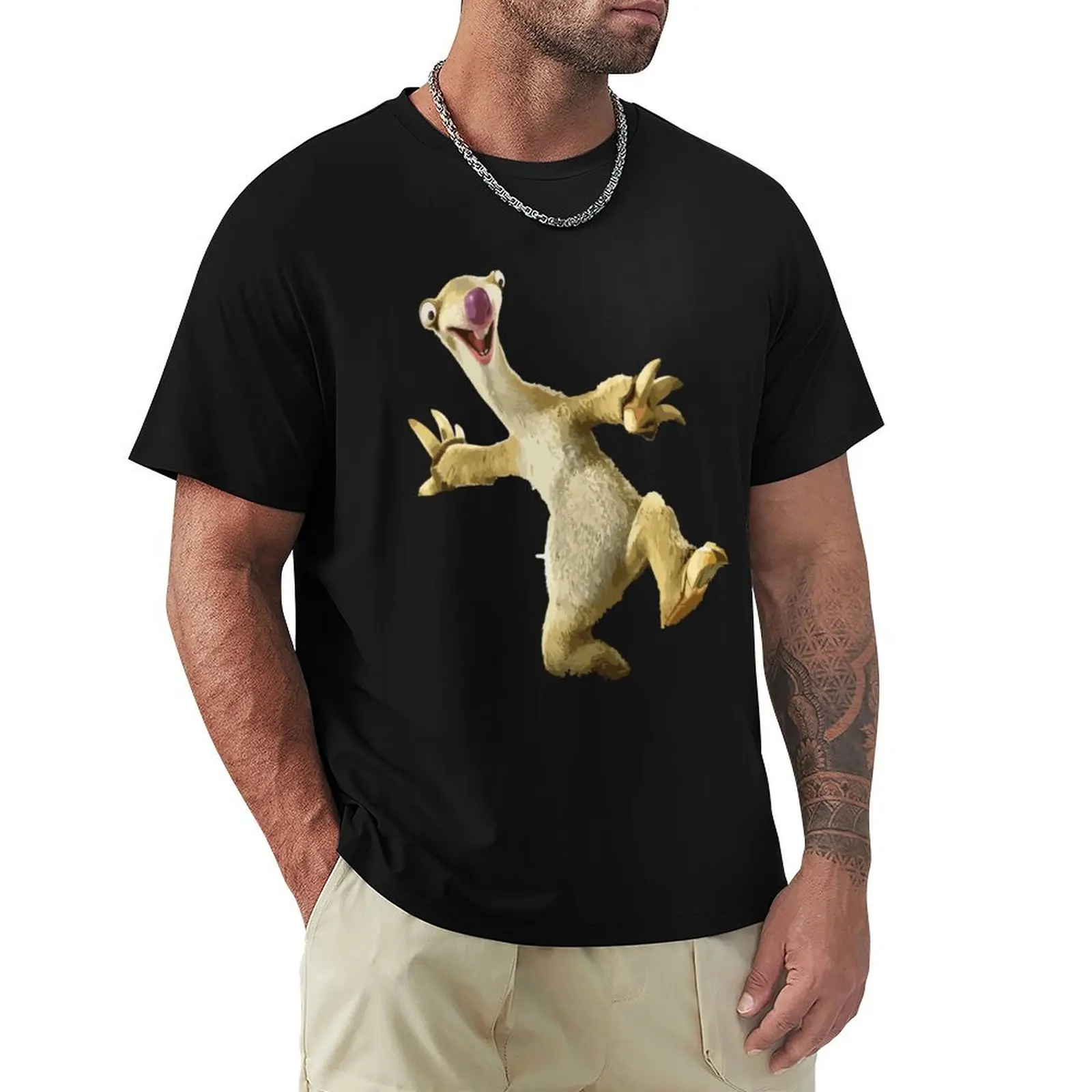 

Sid the Sloth new147 T-Shirt summer top graphic t shirt vintage funny gifts tshirts for men