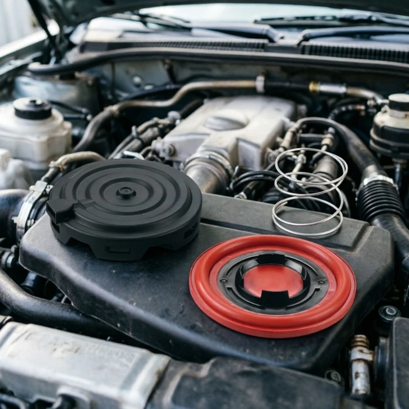 Picture 6:  Engine Oil Divider Cap For 3 0T Mechanically Pressurized Motor Fixes Uneven Idle Issues