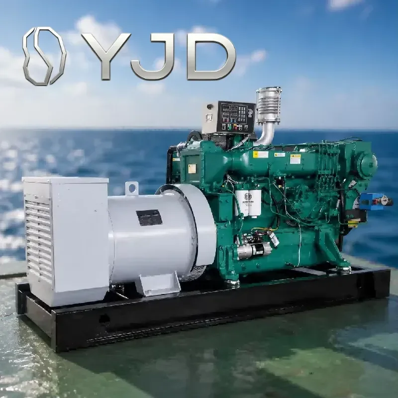Hot Sale High Quality Engine Portable Power Generator Heavy Weichai Marine Engine 100KW 125KVA Open Frame
