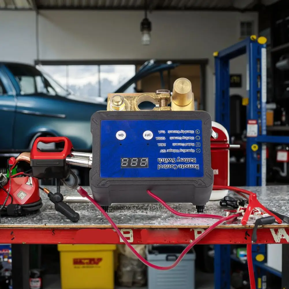 

DC12V 240A Дистанционный выключатель аккумулятора с измерителем напряжения для легковых автомобилей, автофургонов, квадроциклов и морских приложений G2V2