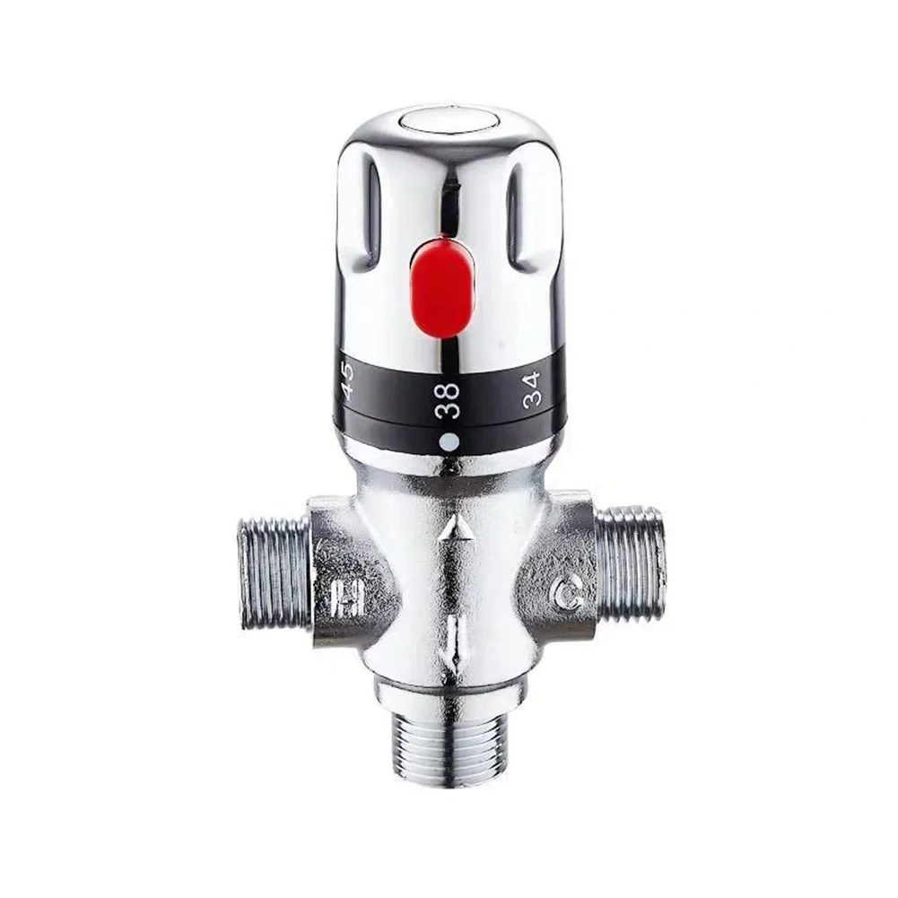 Control Water Valve Mixing Pipe Replace Shower Solar Supplies Tap Temperature Thermostatic Accessories Brand New