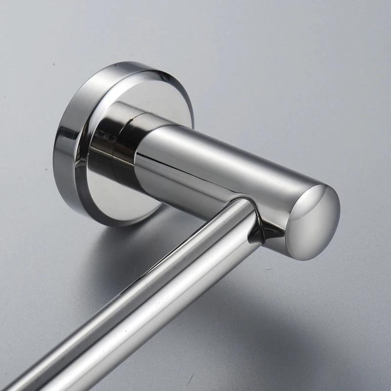 B60A Stainless Steel Towel Rack Bar Rail Wall Mounted Holder Bathroom Hotel 60Cm