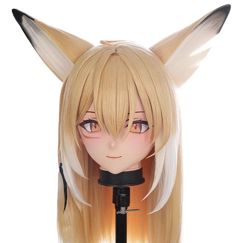 Personalizza Personaggio Crossdressing Kig Maschera Figure anime Cosplay Maschera a testa intera Anime giapponesi Gioco di ruolo Maschera Kigurumi BJD