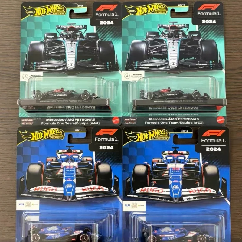 

Оригинальный автомобиль Hot Wheels Gold Label F1, гоночная модель VISA Sauber Williams Fleet HRV11 1/64, миниатюрный сплав, литой автомобиль, автомобиль