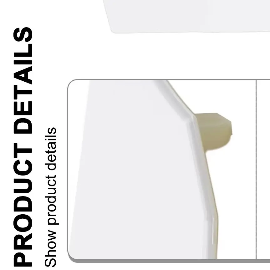 

5XP08GW7AC White Fuel Fill Door For Ram For ProMaster 1500 2500 3500 2014-2021Direct Replacement Auto Exterior Body Part
