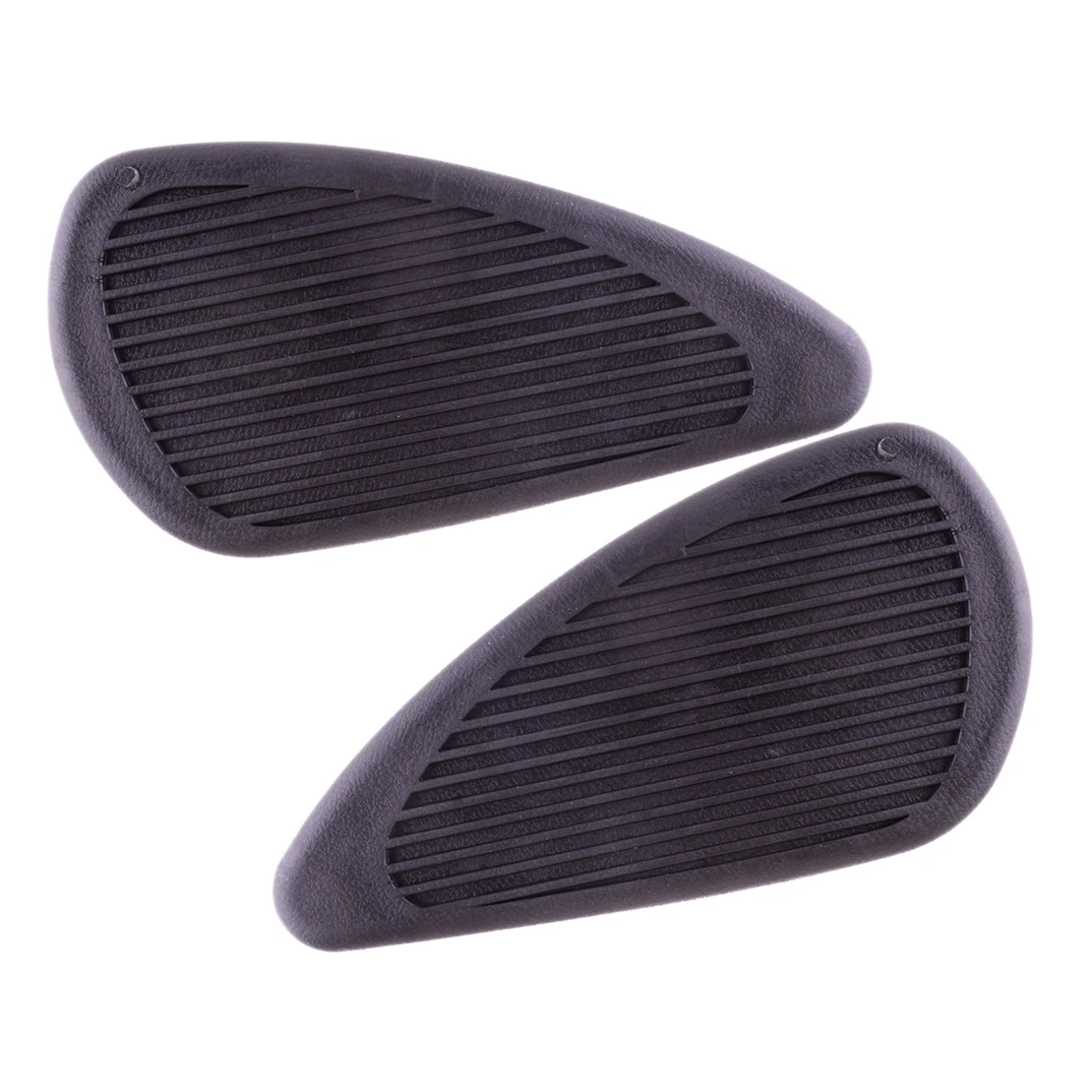 

1 Pair Black Rubber Universal Motorcycle Fuel Gas Tank Traction Side Knee Pad Grip Protector High Quality New