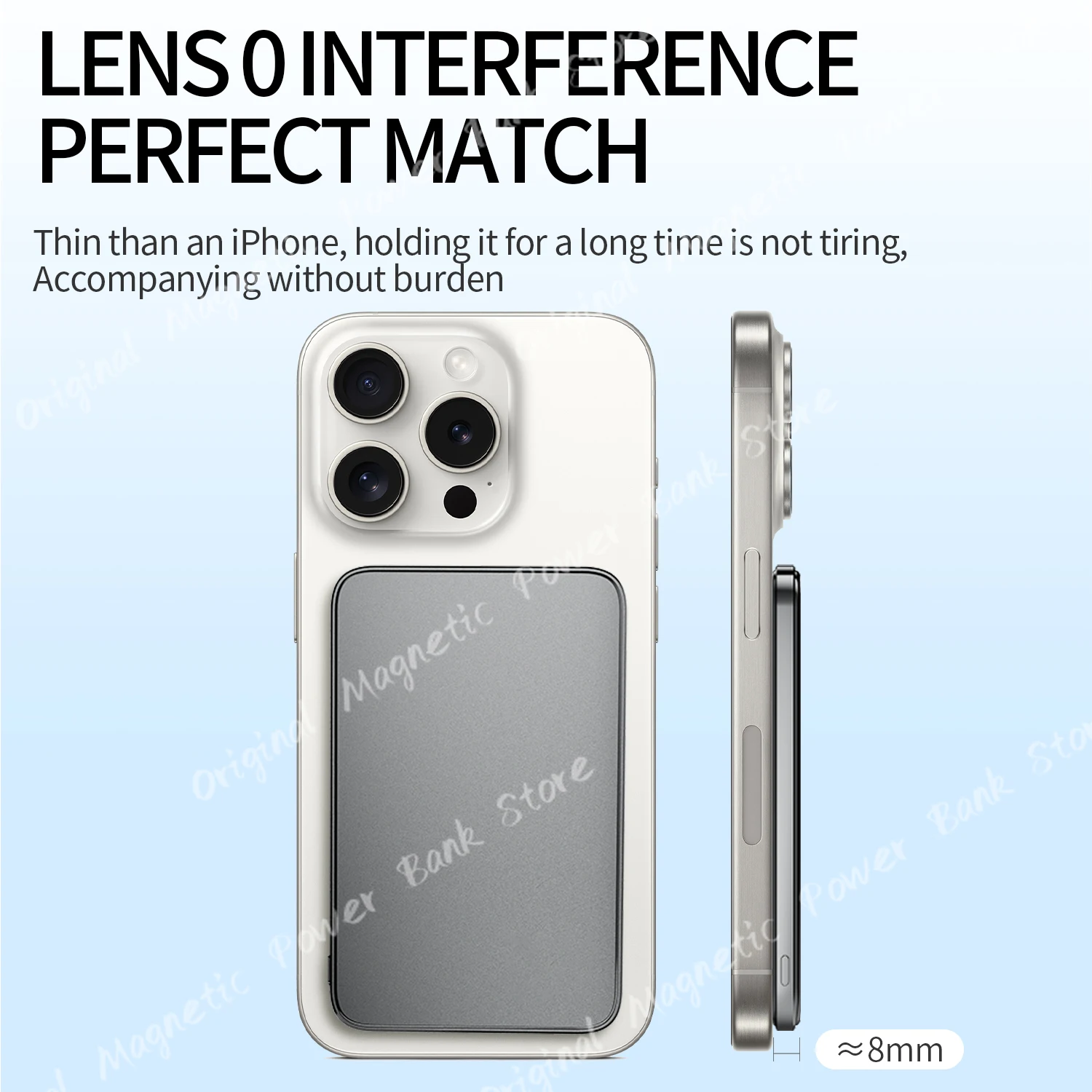 Brand Portable Magsafe PowerBank 30000mAh Wireless Fast Charger Slim Metal Power Bank External Spare Battery for IPhone16 Promax