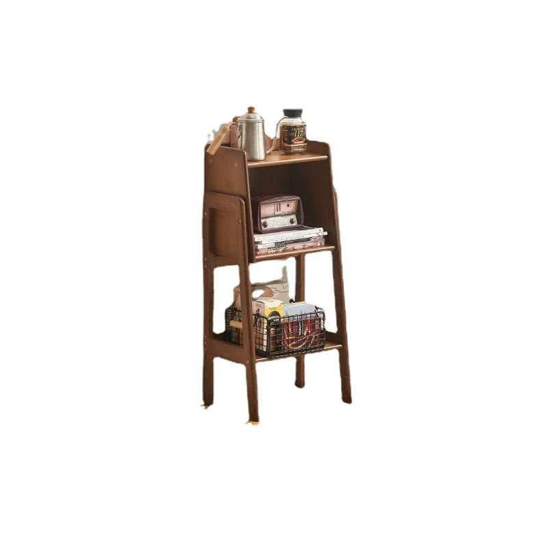 

%a Household Floor Type Multilayer Storage Rack Multifunctional Simple Living Room TV Placement Side Cabinet Small Bookshelf