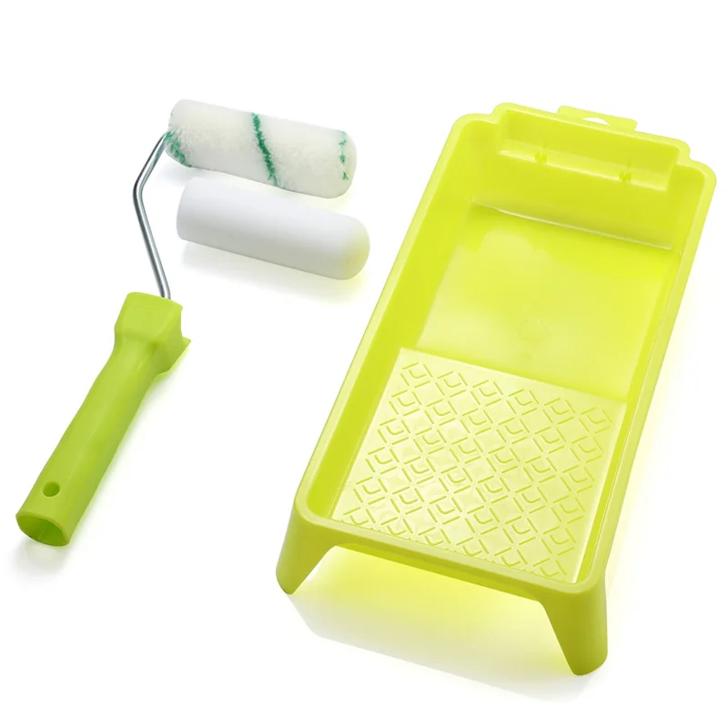 

BHTS-Набор лотков для краски, 4-дюймовый валик для краски, лоток для краски, одноразовые вкладыши для лотков для краски, 3 шт., вкладыши для лотков для краски