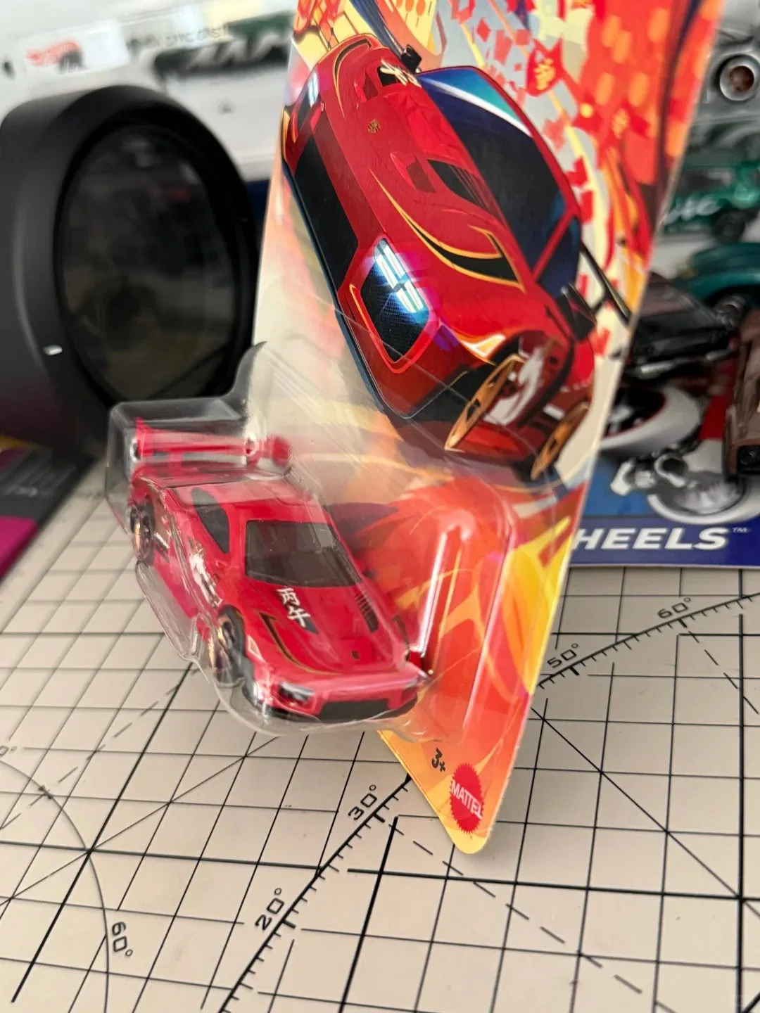 1/64 Hot Wheels JNF49-LA10 2026 Anno cinese del cavallo Edizione limitata Pressofuso Modello Porsche 935 Collezione Auto a sorpresa