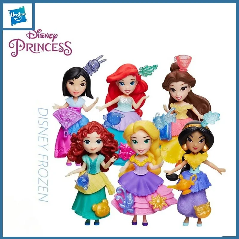 

Hasbro Genuine Disney Frozen Mini Character Series Elsa Anna Snow White Action Figure Toys for Boys Girls Gift Collectible Model