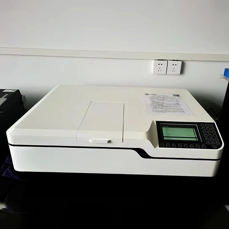 UV-Vis-Doppelstrahlspektrometer des Licht-Labor-Setup-Spektrophotometers