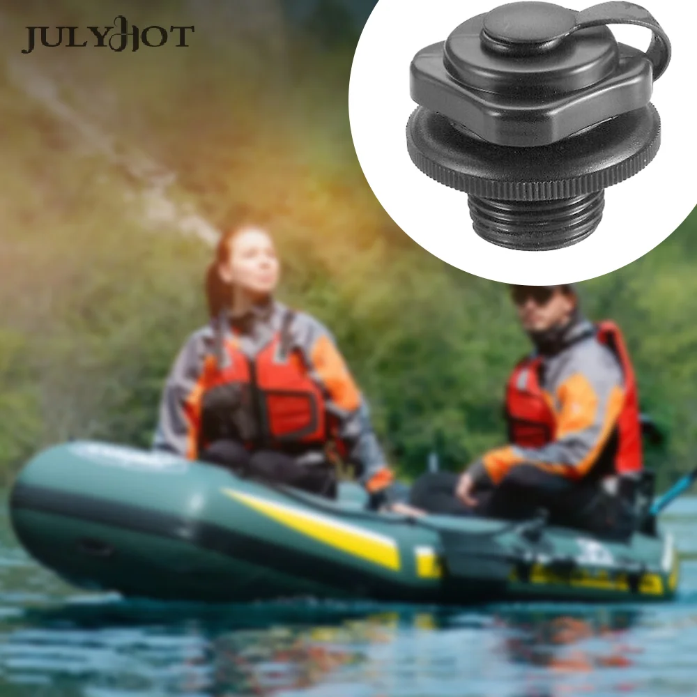 Durable Plastic Safety Air Valve Mouthpiece One-Way Inflatio For Inflatable Boat Rubber Kayak Tender Raft Mattress Air Mattress