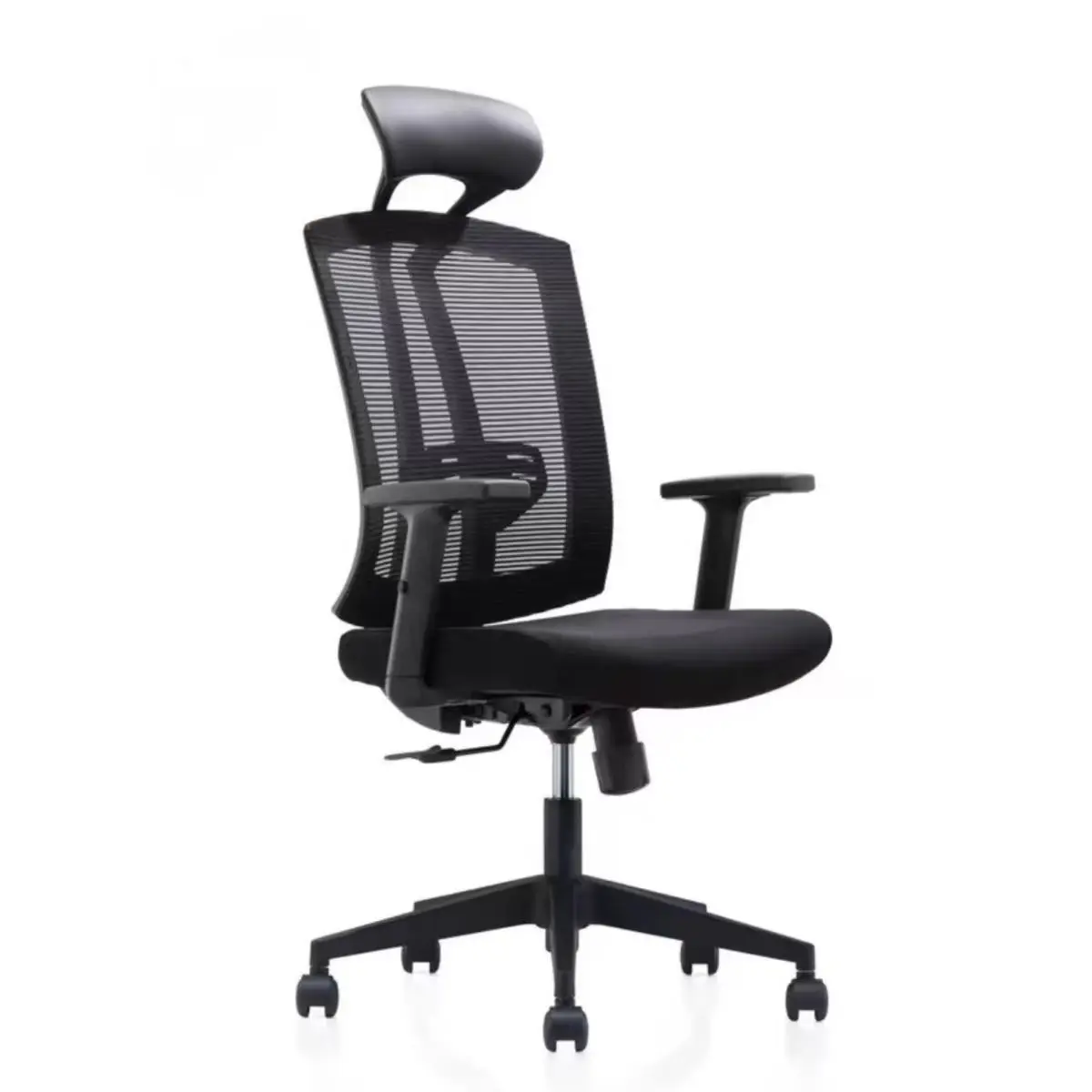 Reclinable office chair lunch break pedal staff computer chair mesh cloth comfortable lift waist support breathable swivel chair