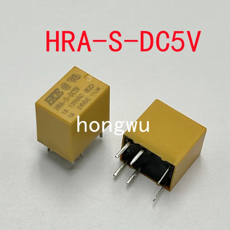 

100% Original New 5PCS HRA-S-DC5V relay 1A 6pins