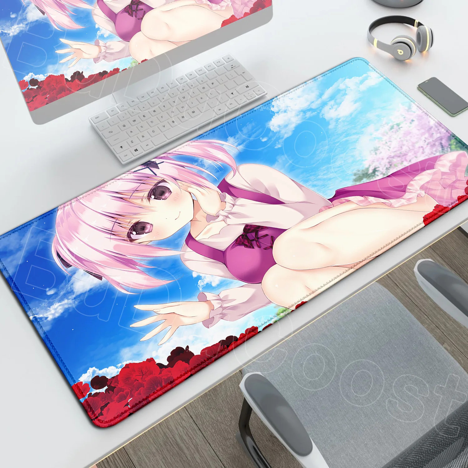 HD Cherry Blossom Clouds game  - Gaming Accessories Officeworks ulasan dan harga